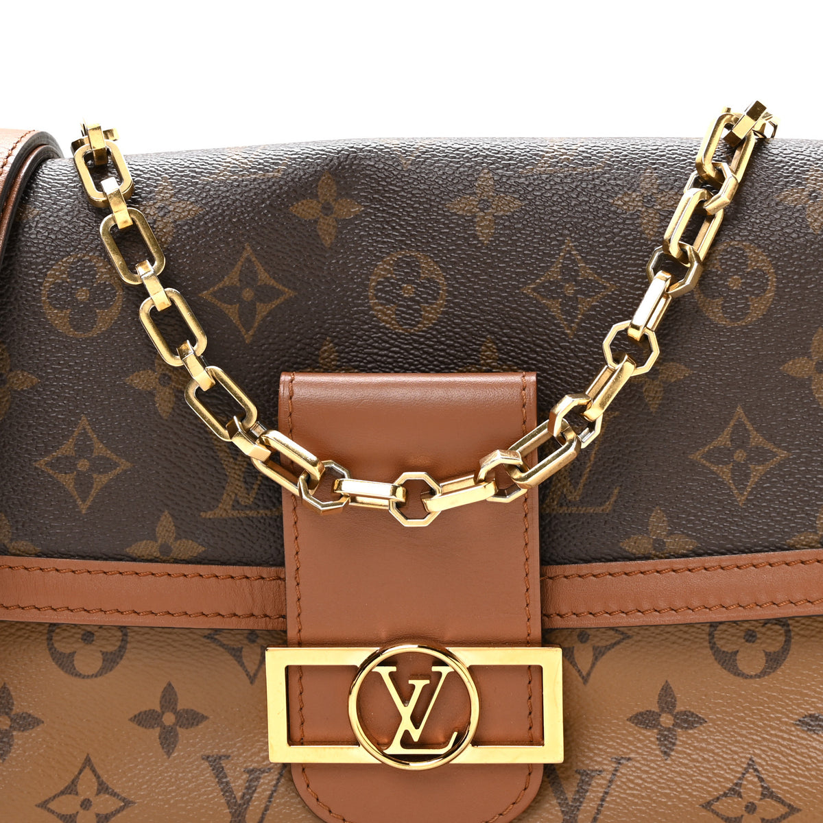 Louis Vuitton Reverse Monogram Dauphine MM 8 of 10