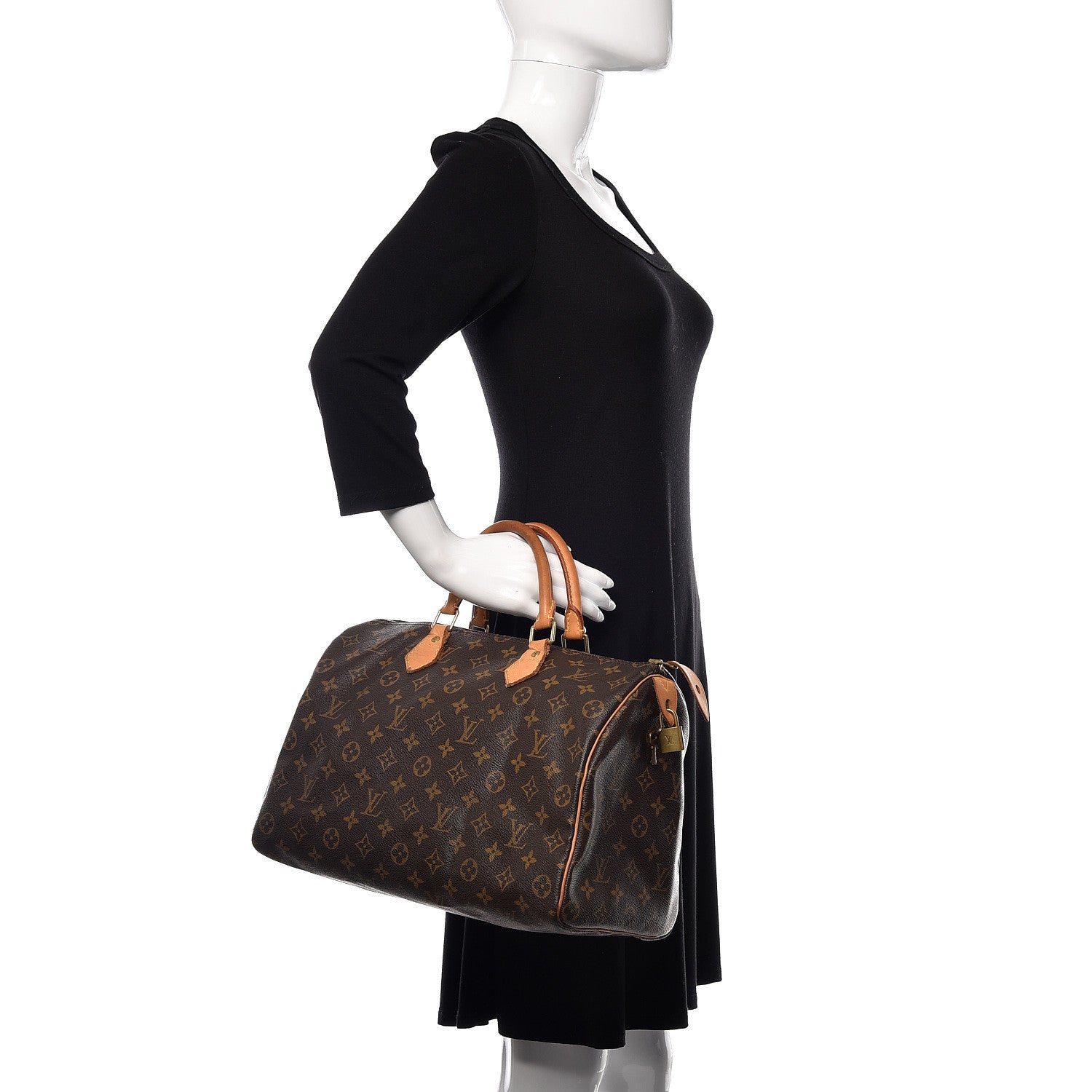 Louis Vuitton Monogram Speedy 35 2 of 17