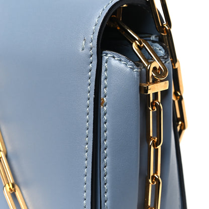 Valentino Garavani Vitello Chain Flap Bag Aqua 10 of 10