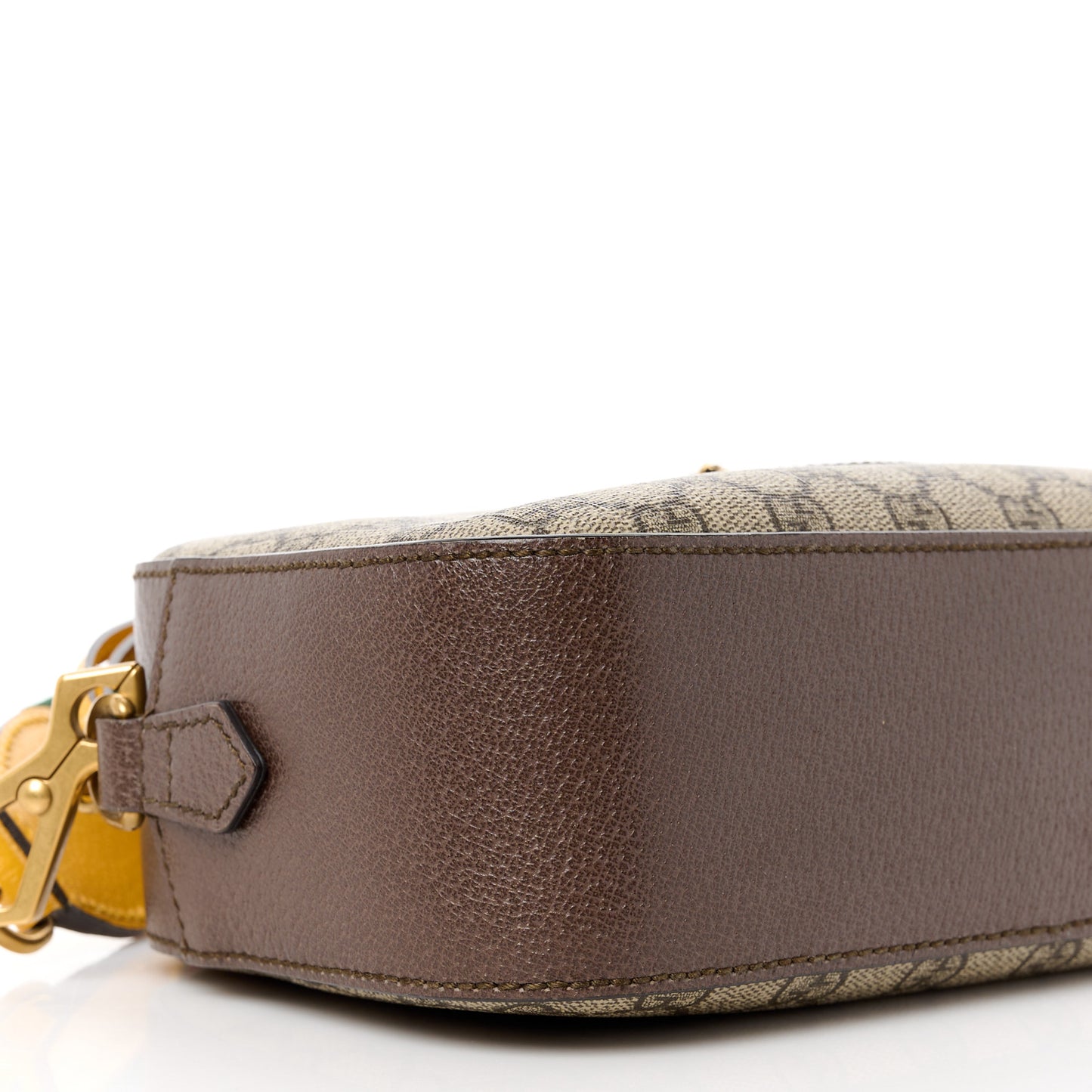 GG Supreme Monogram Web Neo Vintage Shoulder Bag Beige New Acero Crop