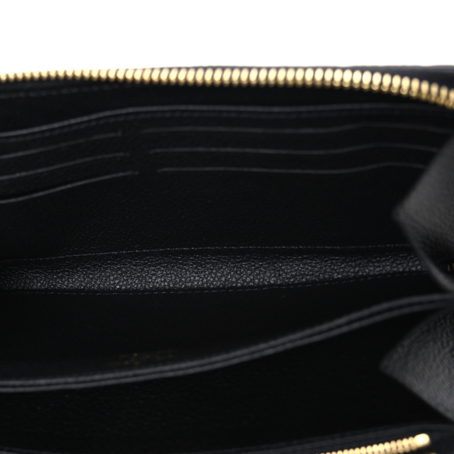 Louis Vuitton Empreinte Zippy Wallet Black 5 of 7
