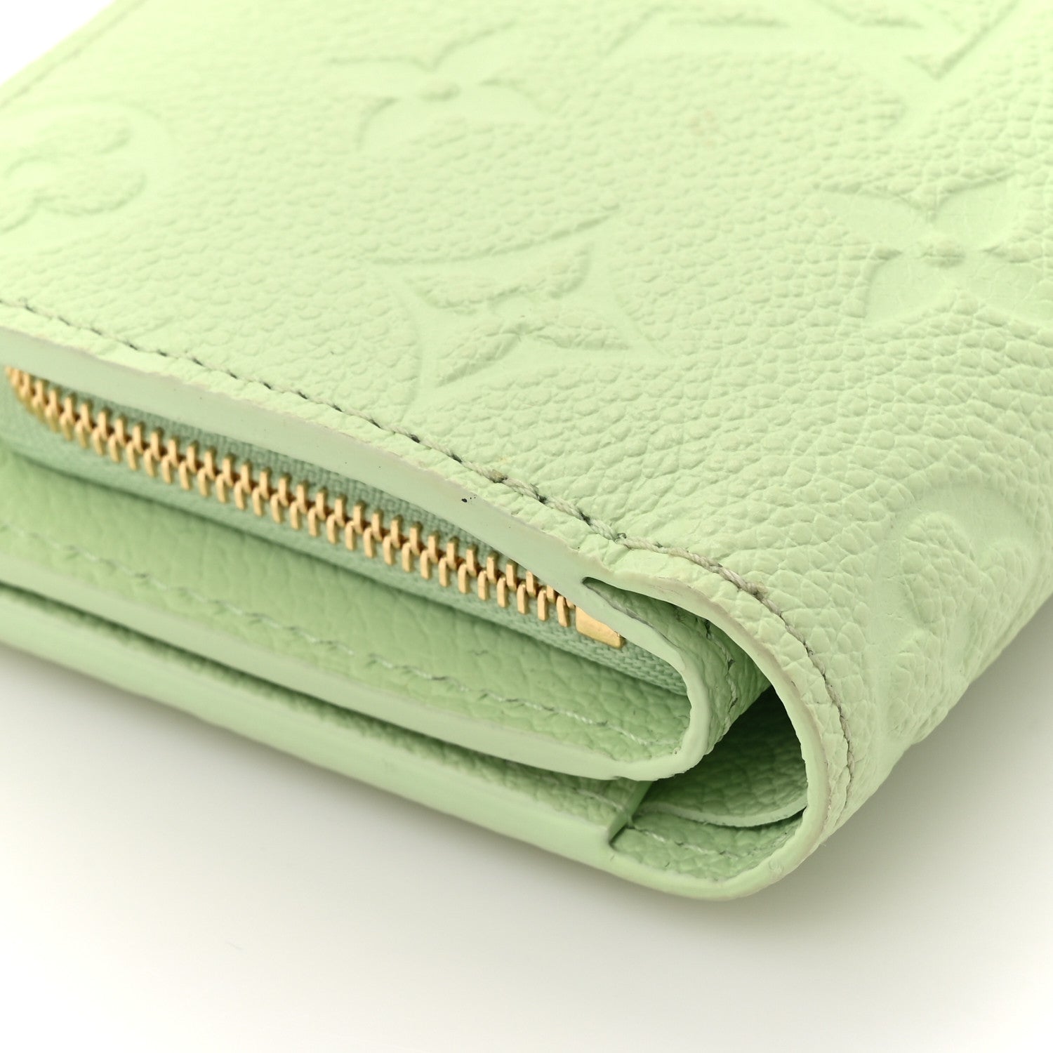 Louis Vuitton LV x TM Empreinte Monogram Multicolor Clea Wallet Green Tea 9 of 11
