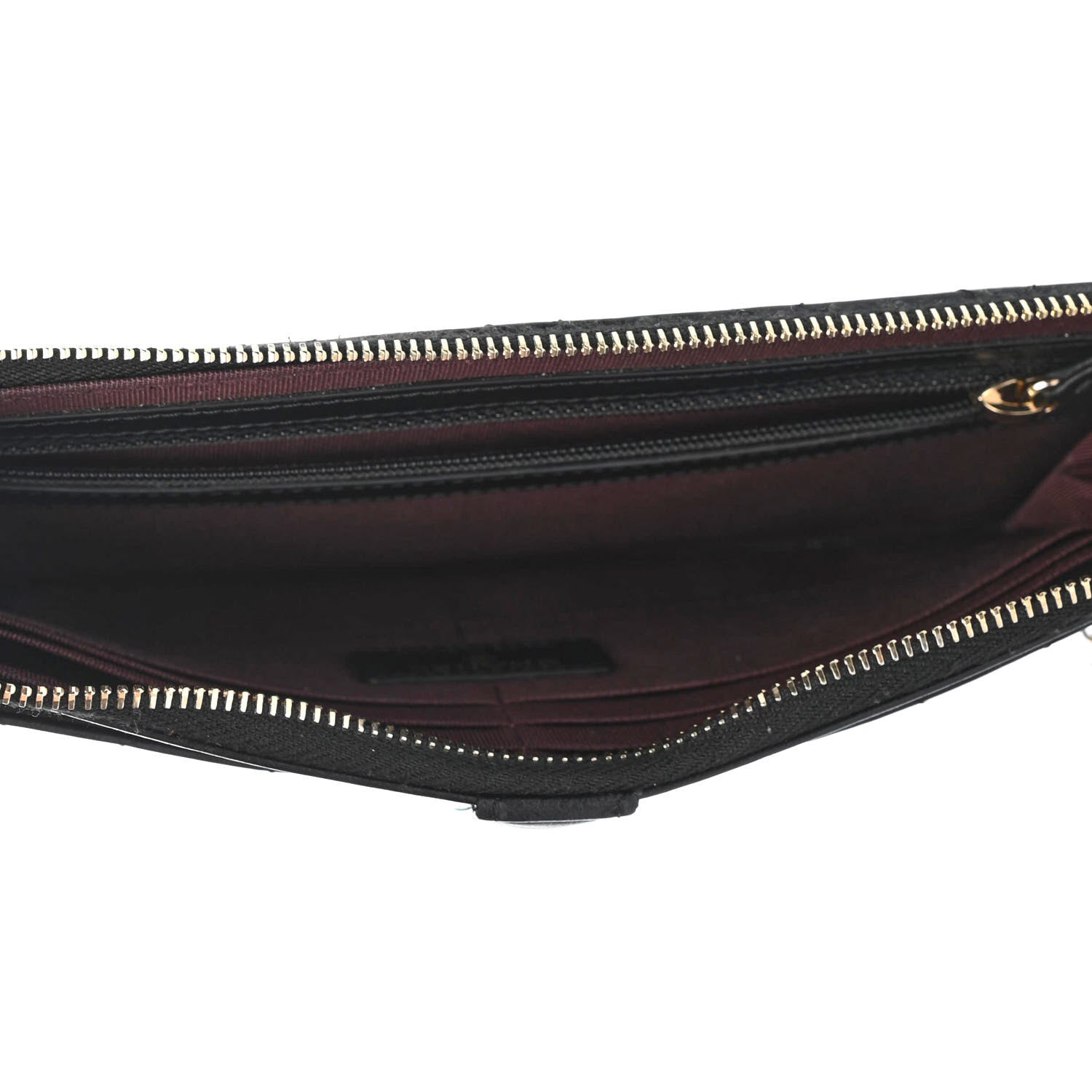 Chanel Aged Calfskin Quilted 2.55 Reissue Pouch With Chain Handle Black 4 of 4