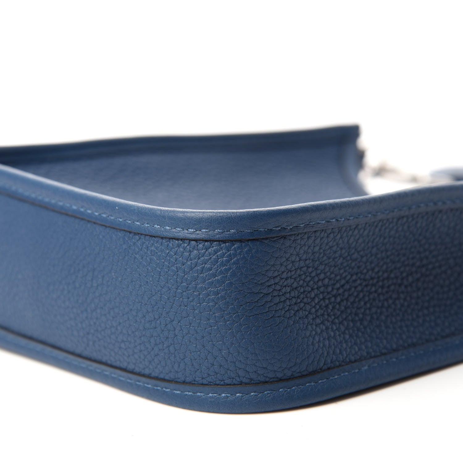 Hermes Taurillon Clemence Evelyne TPM Deep Blue 7 of 11
