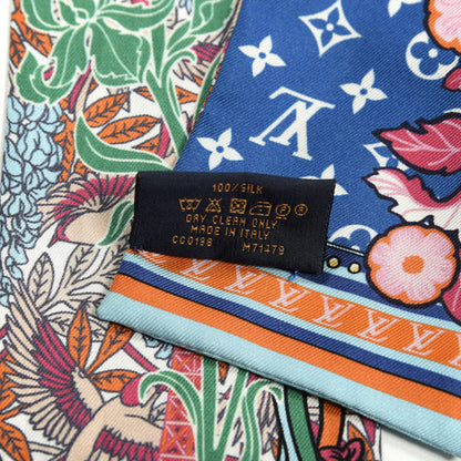 Louis Vuitton Silk Louis A Paris Bandeau Blue 4 of 4