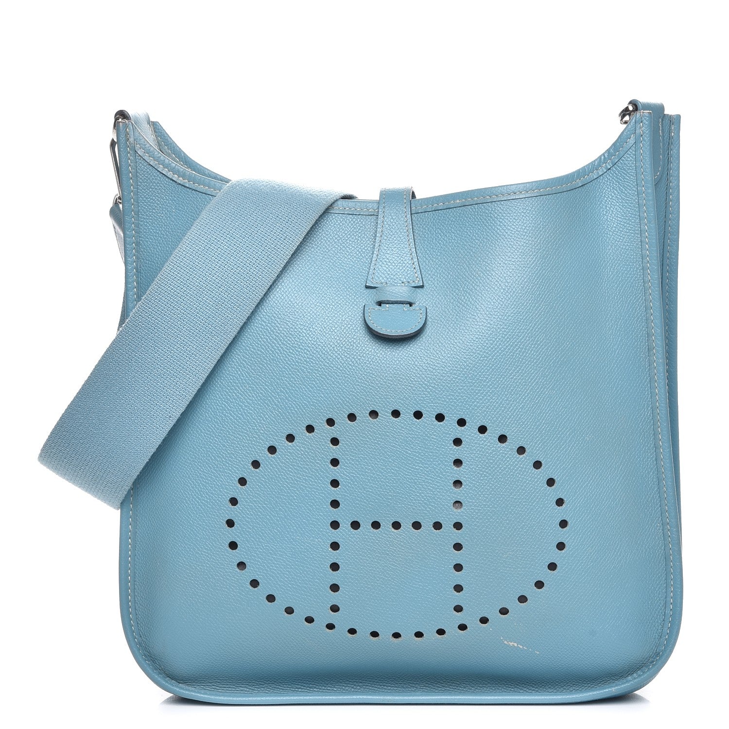 Hermes Epsom Evelyne PM Blue Jean 1 of 10