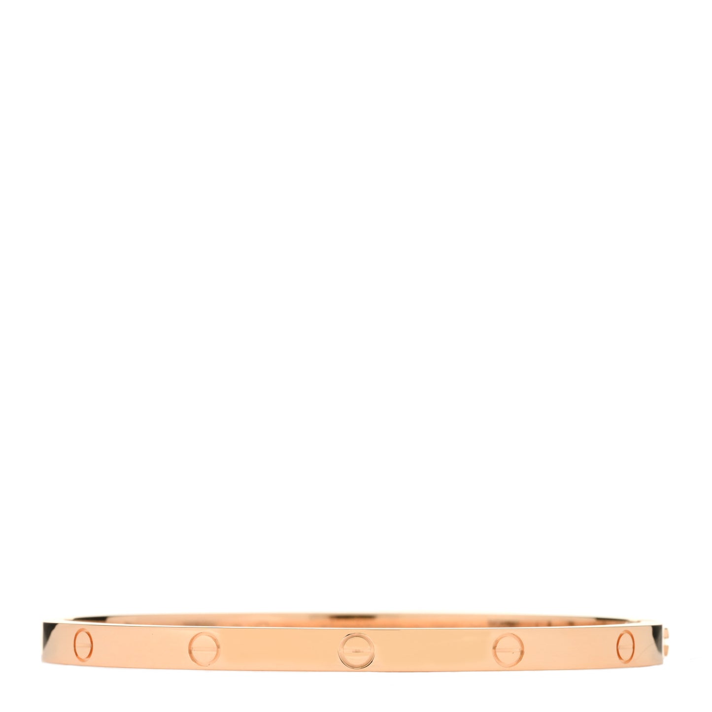 18K Pink Gold Small LOVE Bracelet 15
