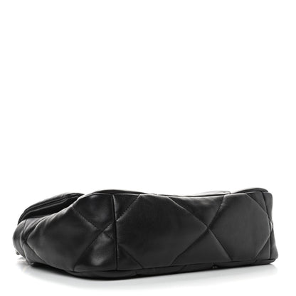 Chanel Lambskin Quilted Medium Chanel 19 Flap Black 3 of 5