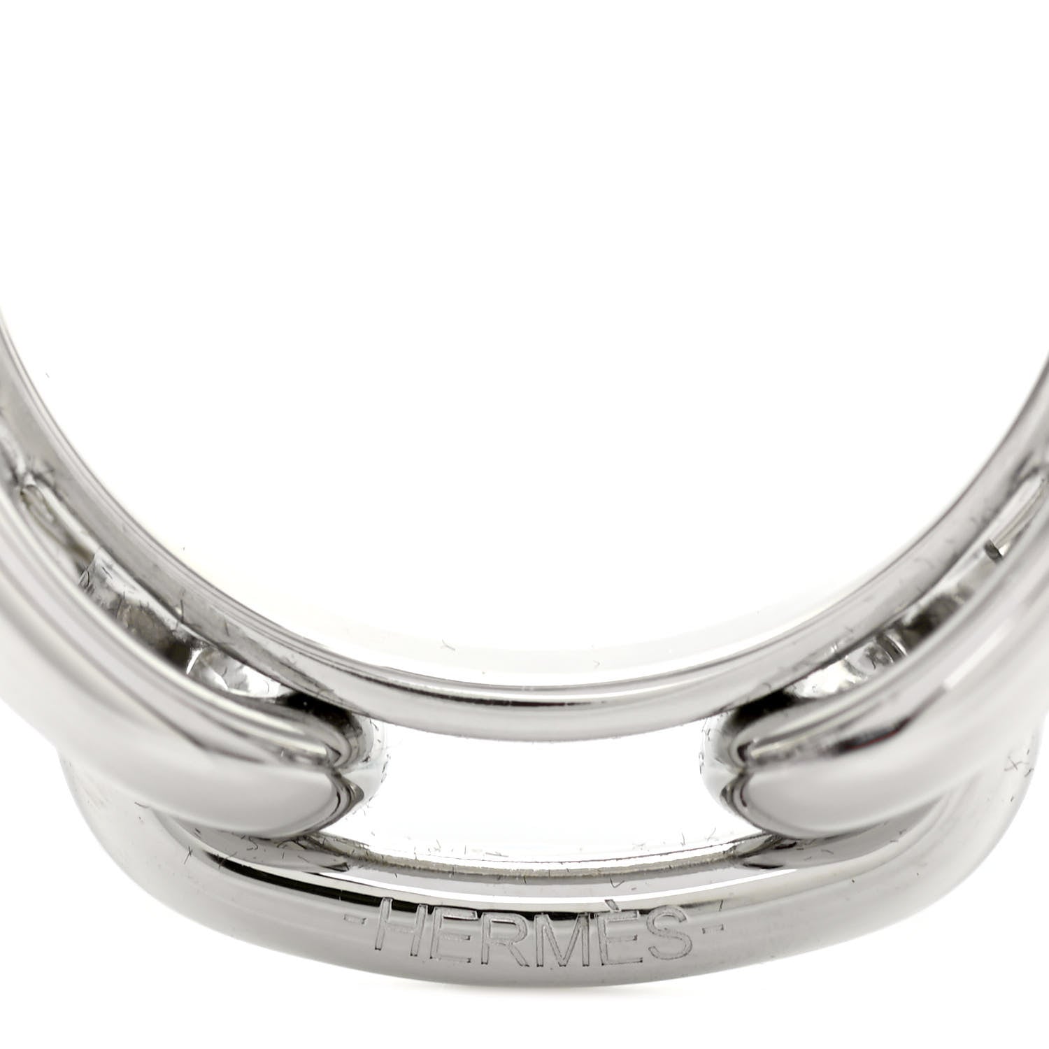 Hermes Palladium Regate Scarf Ring 4 of 5