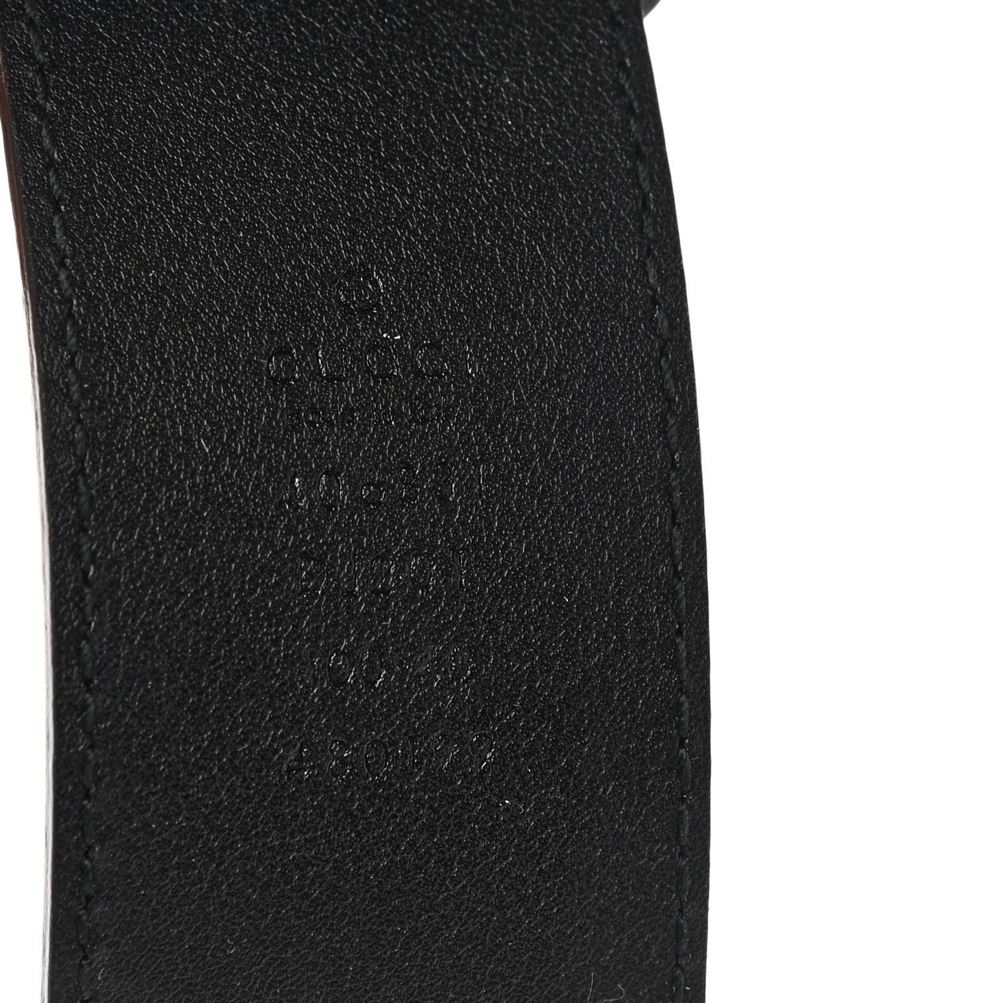 Textured Calfskin Double G 40mm Belt 100 40 Black