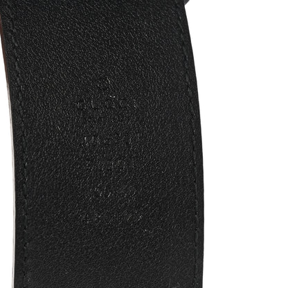 Gucci Textured Calfskin Double G 40mm Belt 100 40 Black 5 of 6