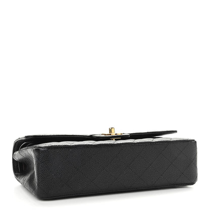 Chanel Caviar Quilted Medium Double Flap Black 4 of 11