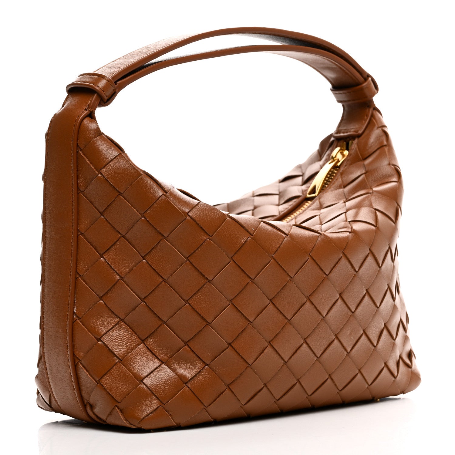 Bottega Veneta Nappa Intrecciato Mini Wallace Wood 3 of 10
