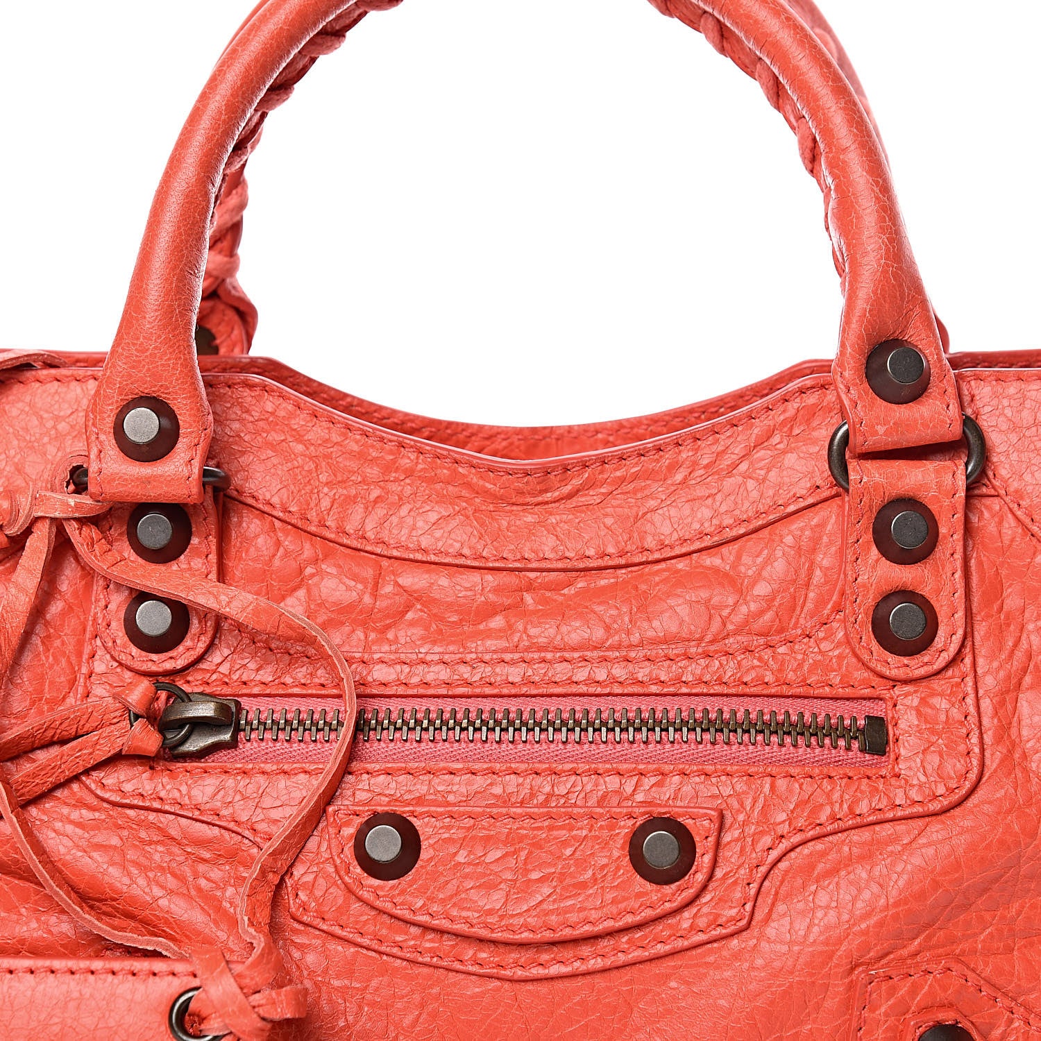 Balenciaga Agneau Classic Hardware Mini City Rose Corail 12 of 12