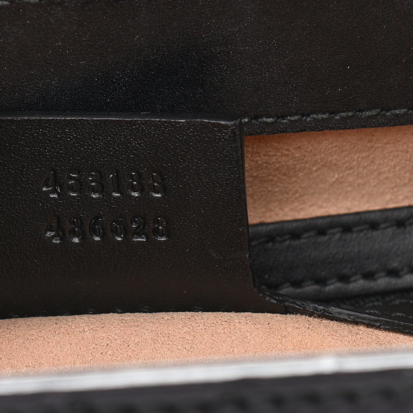 Guccissima Signature Small Padlock Top Handle Bag Black