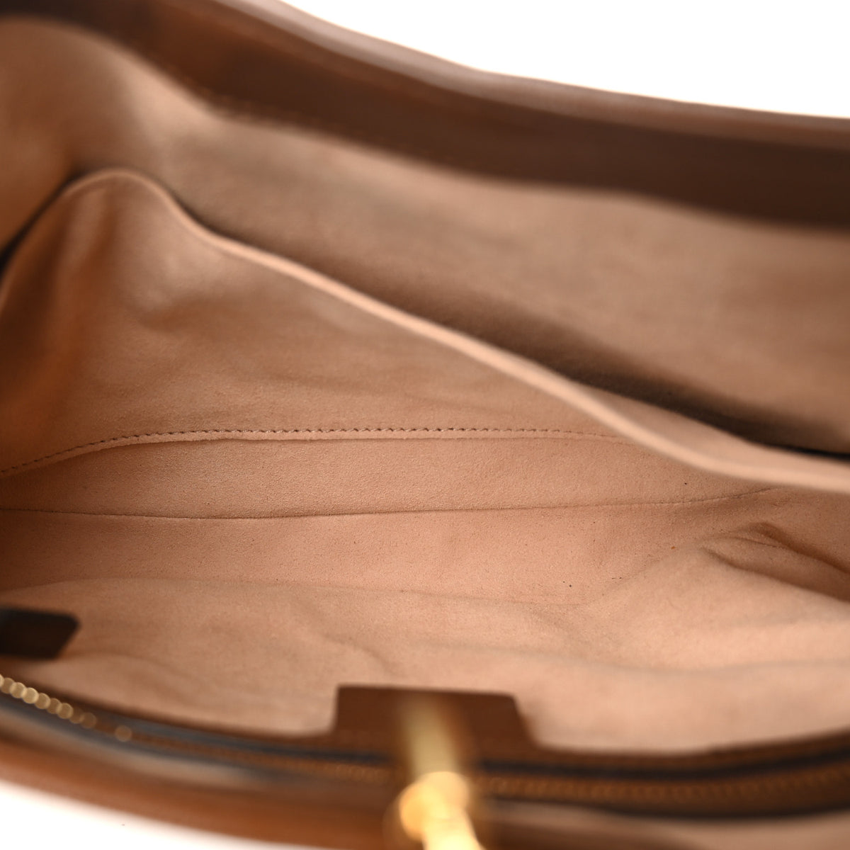 GG Supreme Monogram Azalea Calfskin Web Small Jackie 1961 Hobo Beige Ebony Brown Sugar