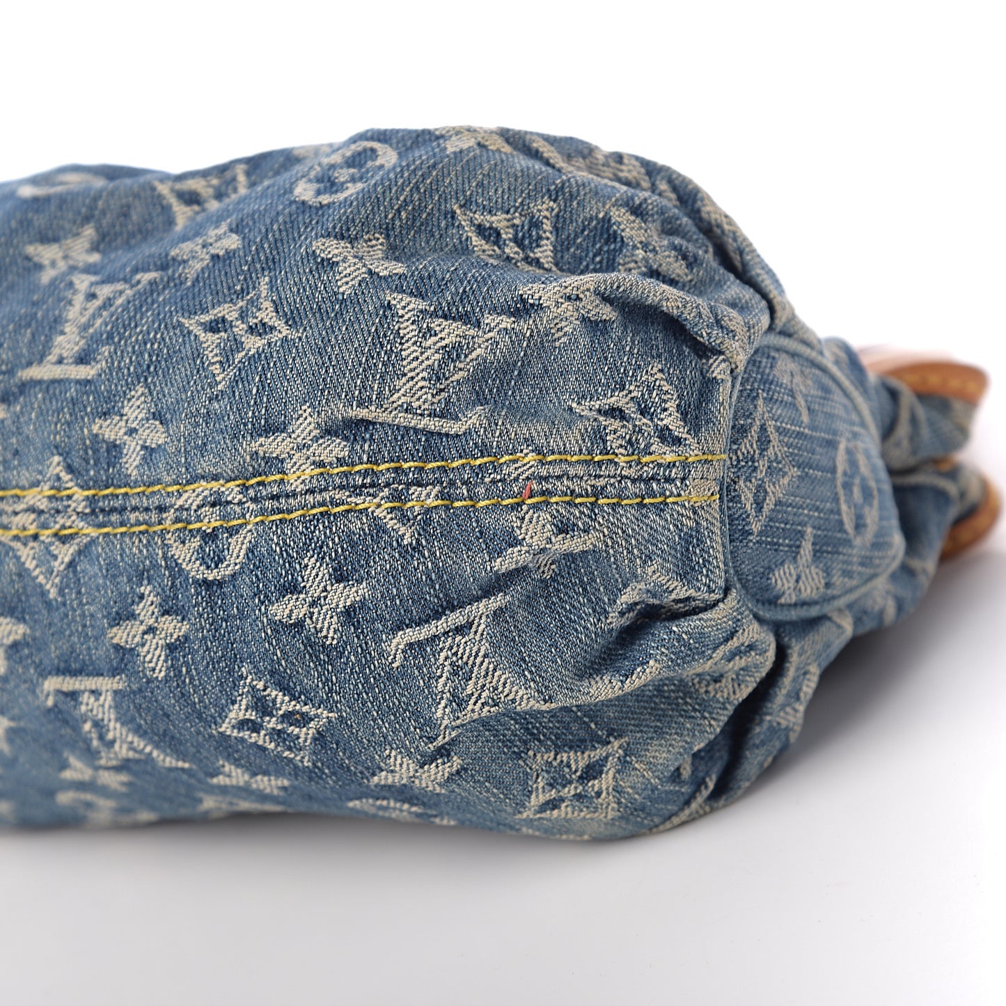 Monogram Denim Pleaty Blue