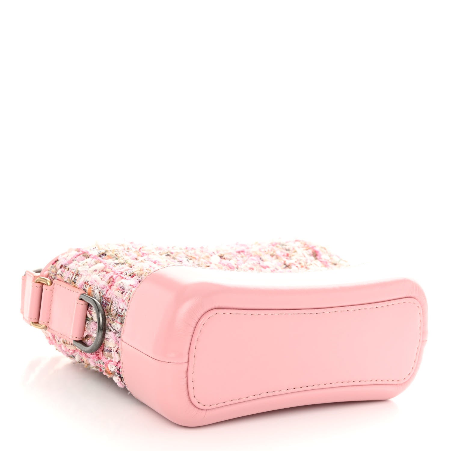 Chanel Tweed Calfskin Small Gabrielle Hobo Light Pink 4 of 10