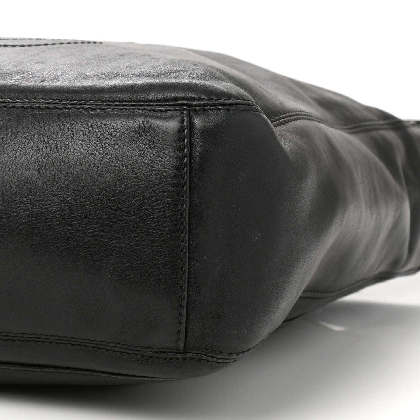 Lambskin CC Tassel Shoulder Bag Black