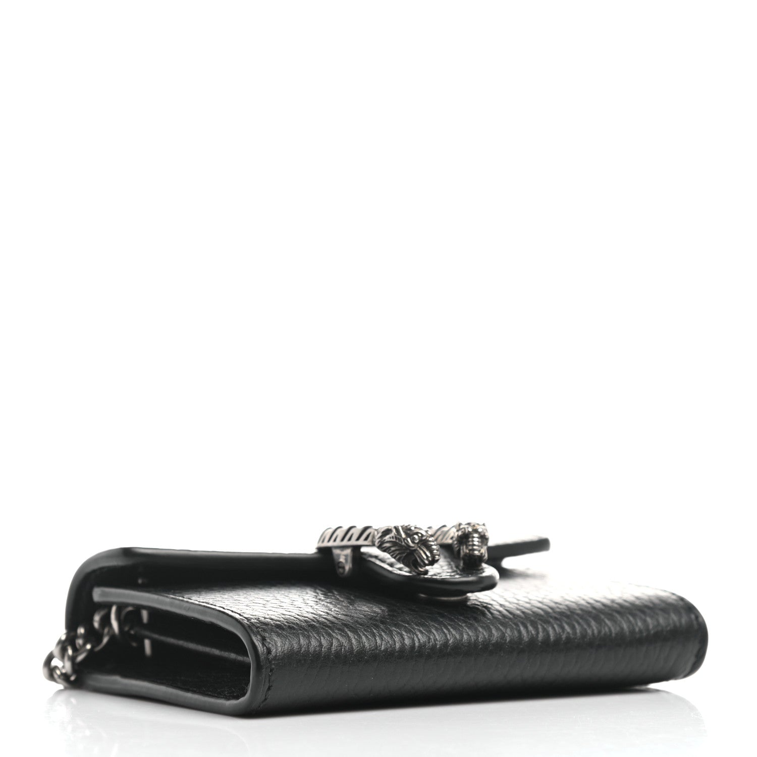 Gucci Calfskin Dionysus Coin Purse Black 4 of 7