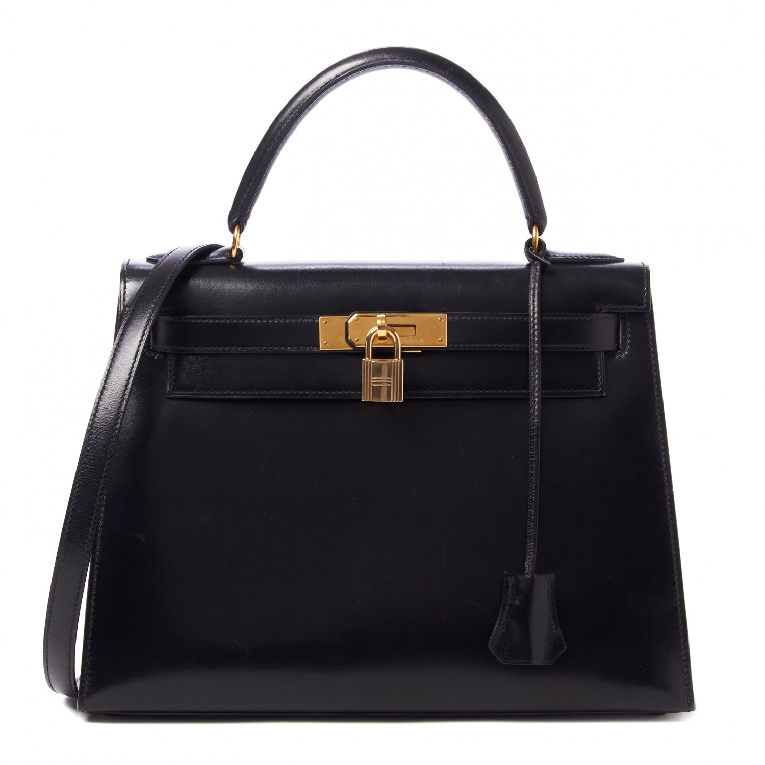 Hermes Box Kelly Sellier 28 Black 1 of 35