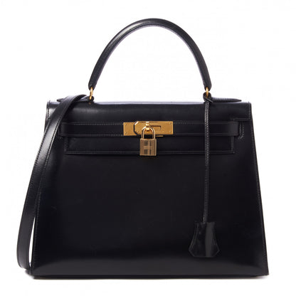 Hermes Box Kelly Sellier 28 Black 1 of 35