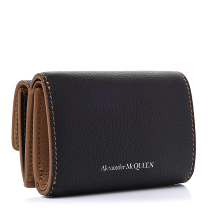 Alexander McQueen Calfskin Skull Short Flap Wallet 3 of 9