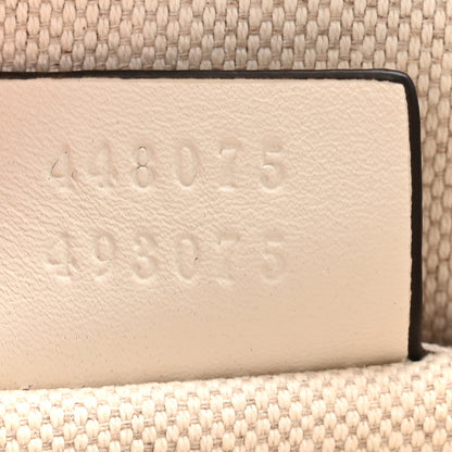 Gucci Calfskin Bamboo Web Medium Dionysus Top Handle Bag White Blue Hibiscus Red 7 of 10