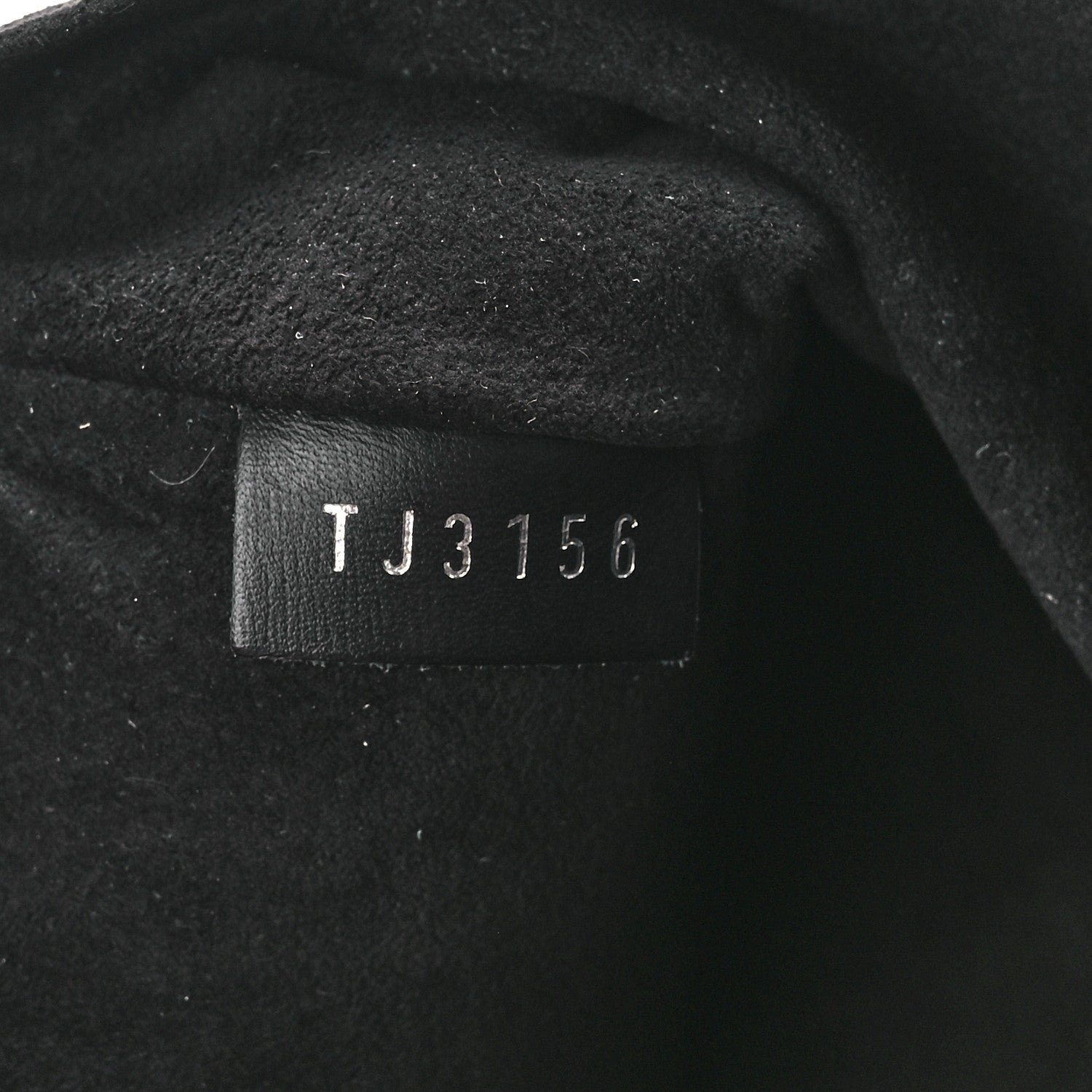 Louis Vuitton Calfskin Pochette Jules Zipped Clutch Black 7 of 12