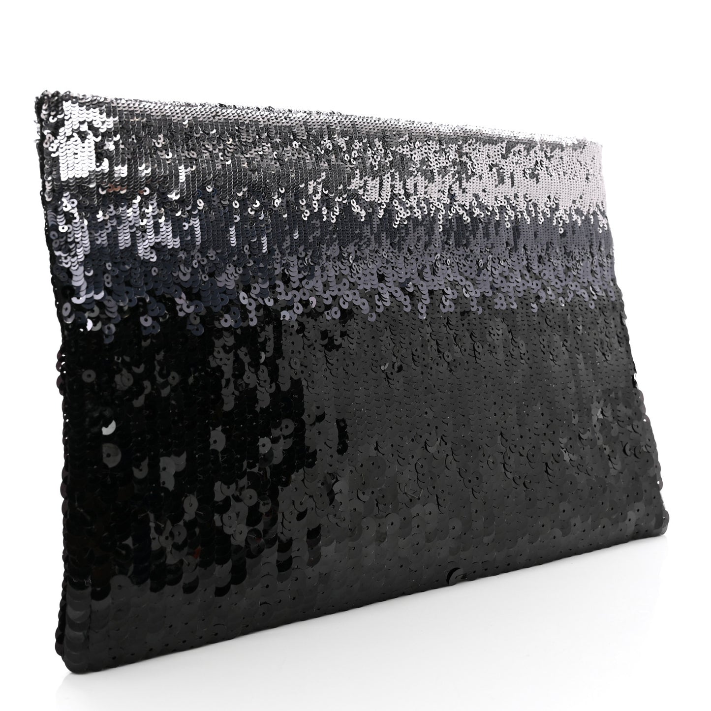 Sequin Ombre Clutch Acciaio