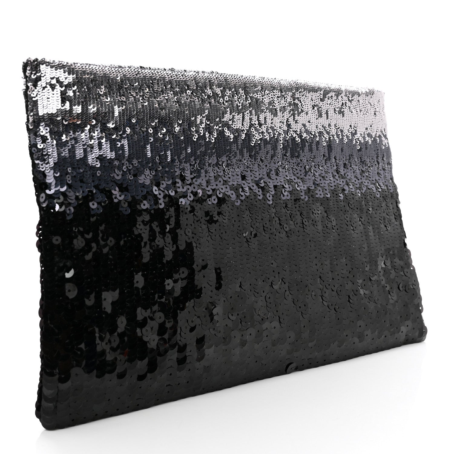 Prada Sequin Ombre Clutch Acciaio 3 of 6