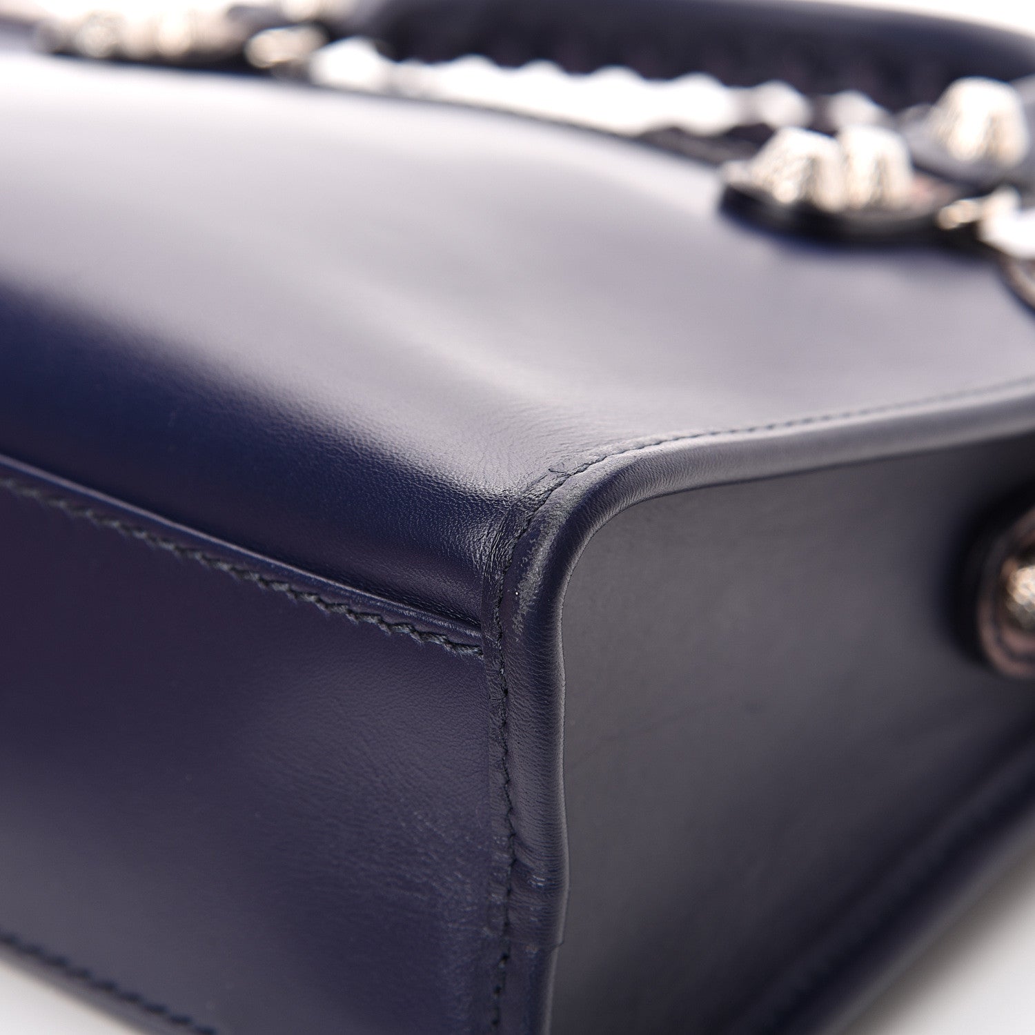 Balenciaga Smooth Calfskin Metallic Patent Giant 12 Silver Hardware Mini City Ultraviolet 10 of 14