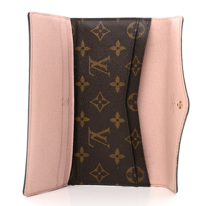 Louis Vuitton Monogram Josephine Wallet Rose Ballerine 4 of 13
