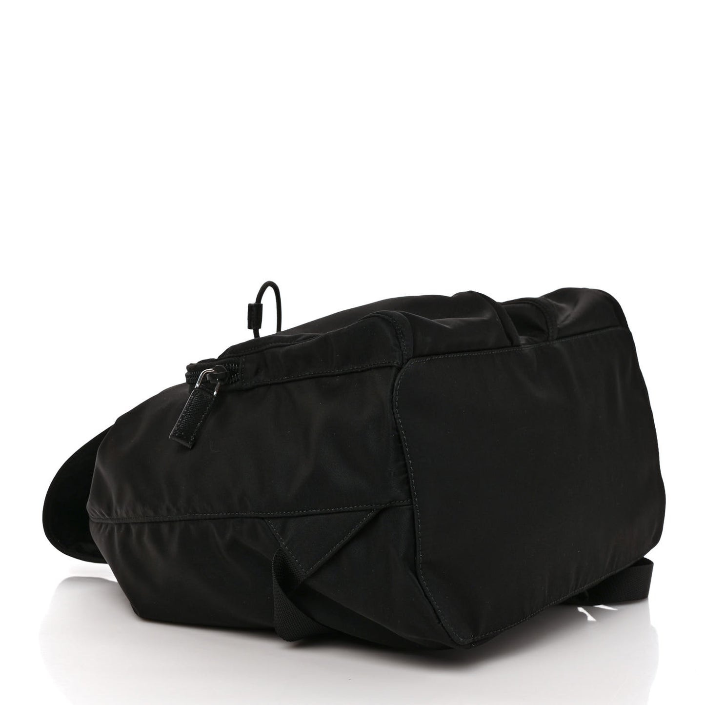 Tessuto Nylon Saffiano Vela Backpack Black