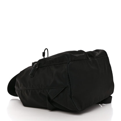 Prada Tessuto Nylon Saffiano Vela Backpack Black 4 of 9