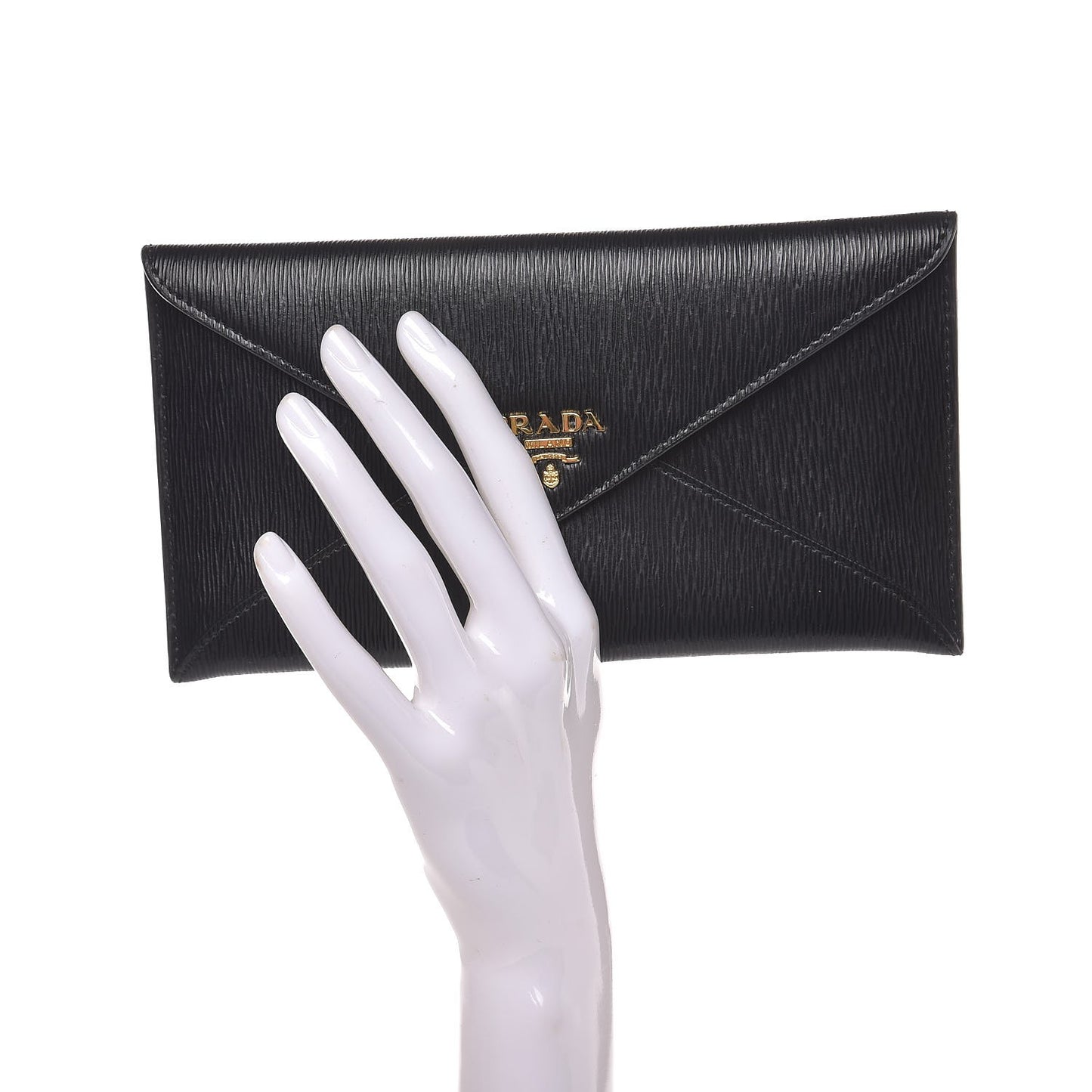 Vitello Move Envelope Wallet Black