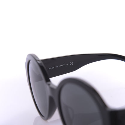 Chanel Acetate Polarized Round Sunglasses 5410 Black 6 of 7
