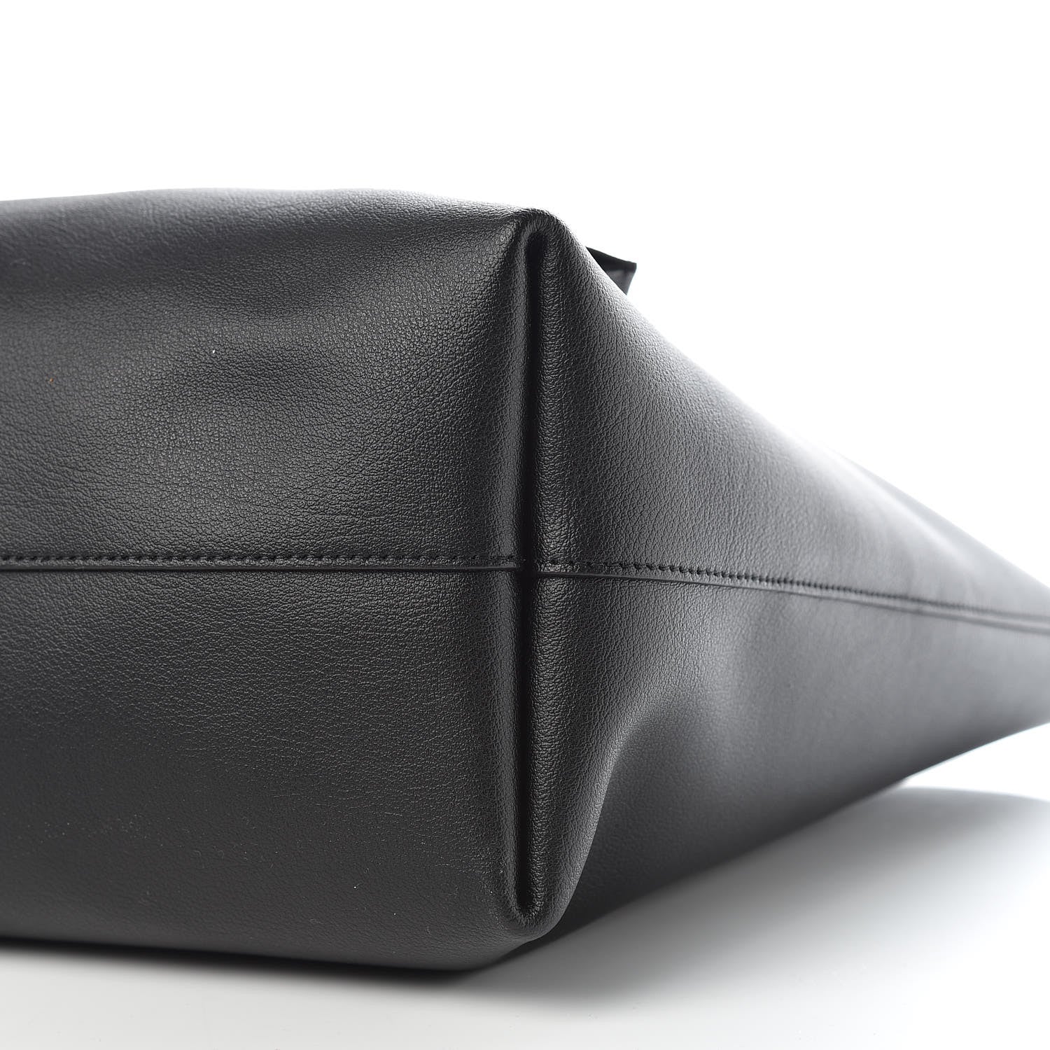 Saint Laurent Calfskin Large Shopping Tote Black 7 of 10
