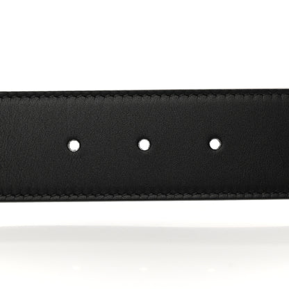 Gucci Calfskin Crystal Double G 40mm Belt 90 36 Black 3 of 9