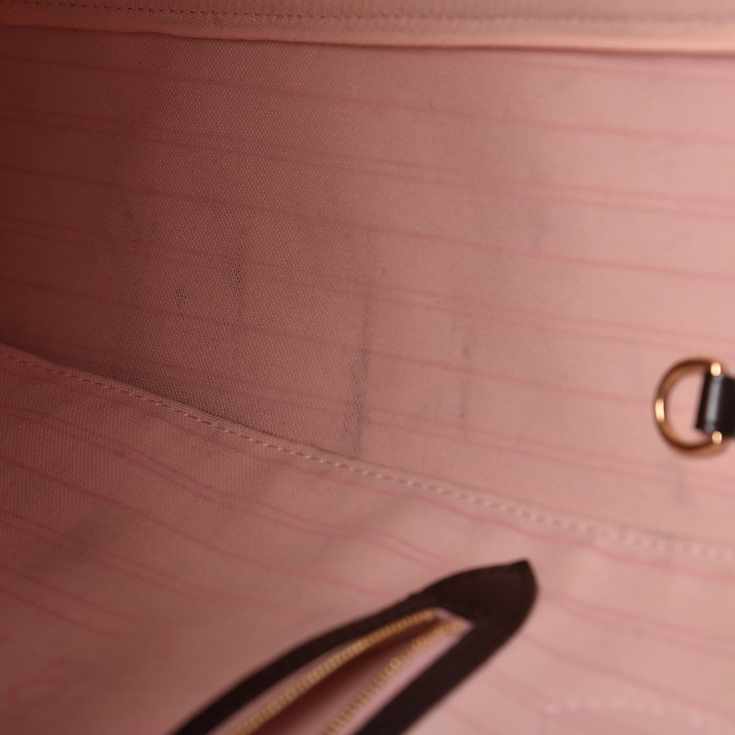 Louis Vuitton Damier Ebene Neo Neverfull MM Rose Ballerine 7 of 13