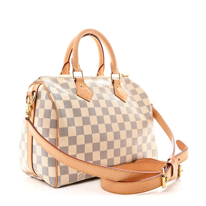 Louis Vuitton Damier Azur Speedy Bandouliere 25 3 of 10