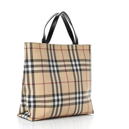 Burberry House Check Medium Tote Black 2 of 7