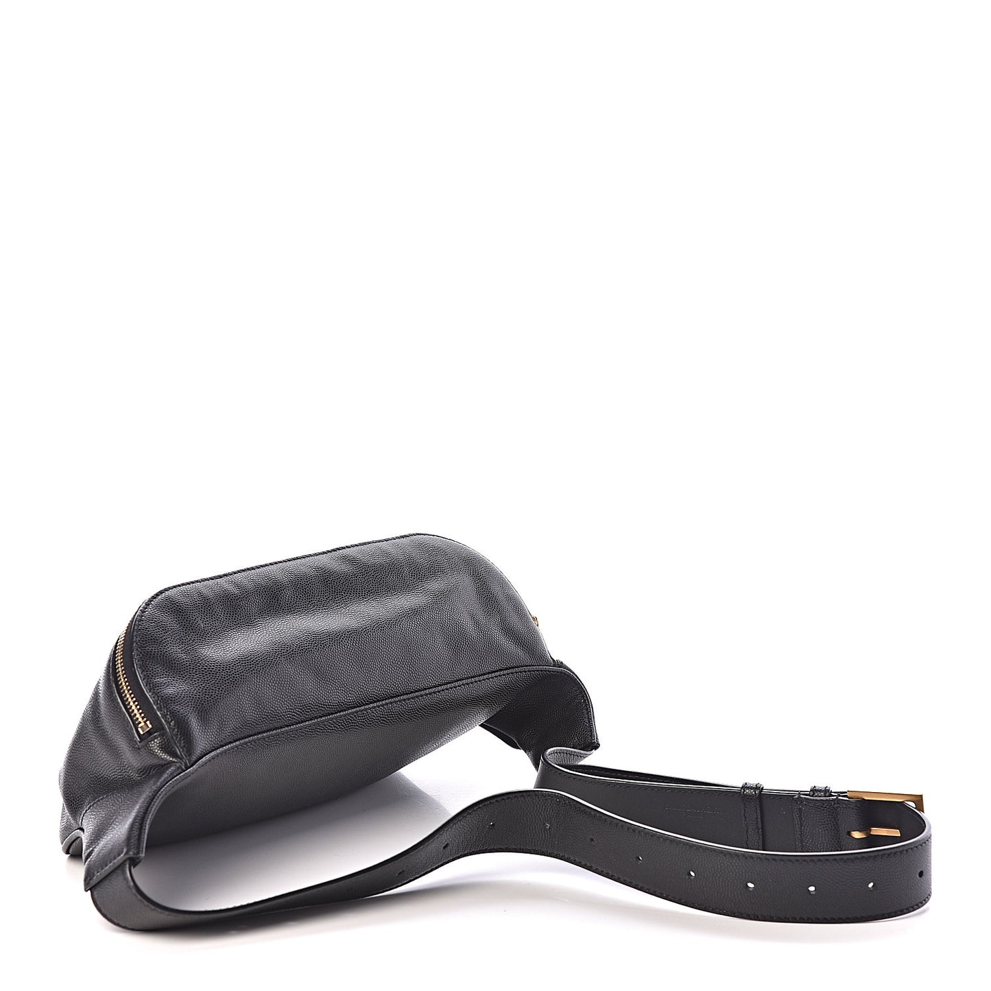 Grain De Poudre Monogram Belt Bag Black