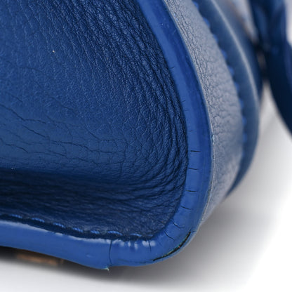 Celine Supple Calfskin Medium Phantom Luggage Royal Blue 13 of 18