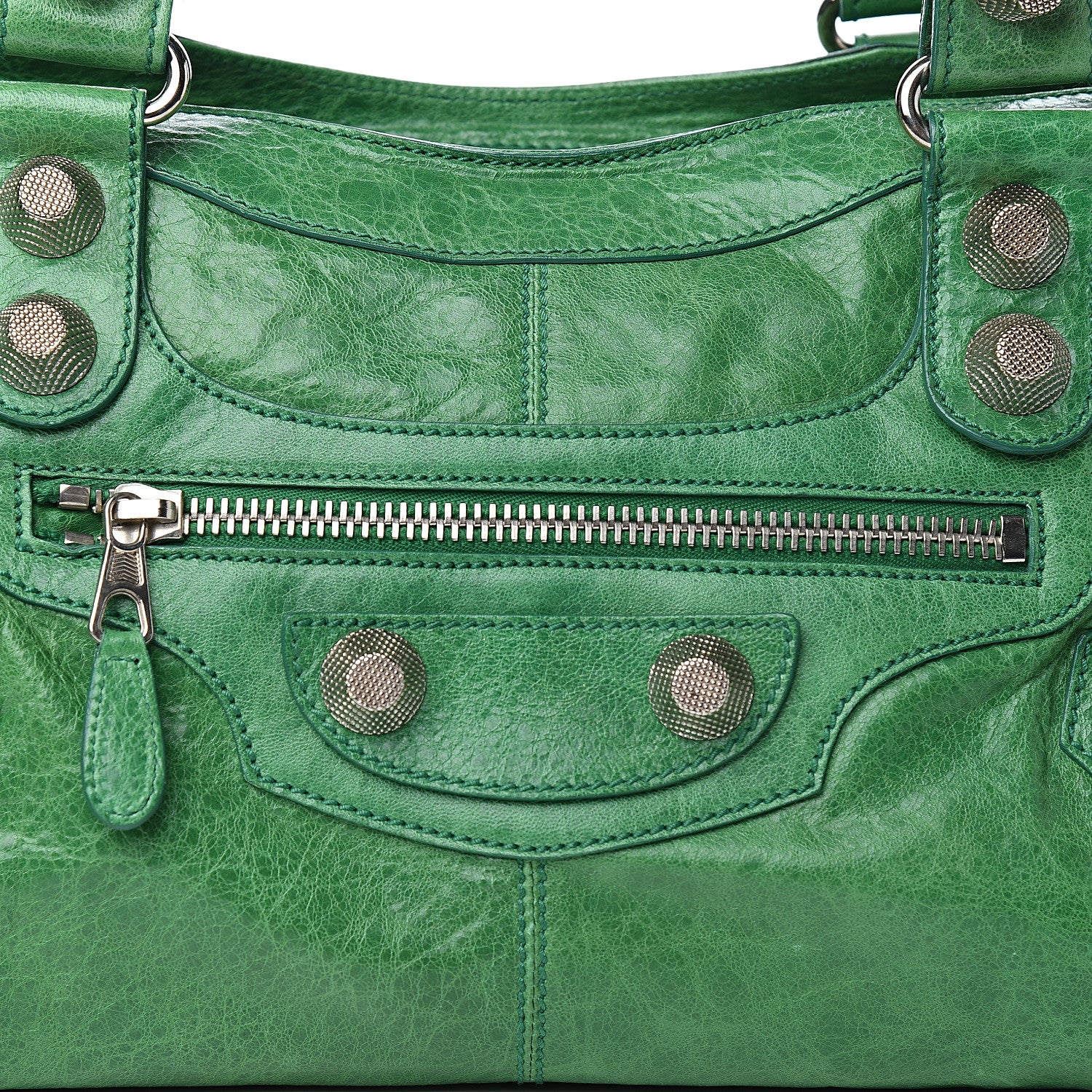 Balenciaga Agneau Giant 21 Silver Hardware Part Time Pommier 9 of 9