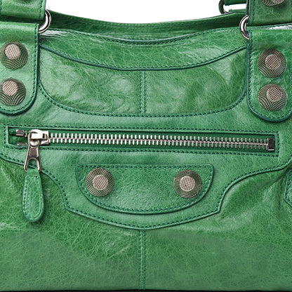 Balenciaga Agneau Giant 21 Silver Hardware Part Time Pommier 9 of 9