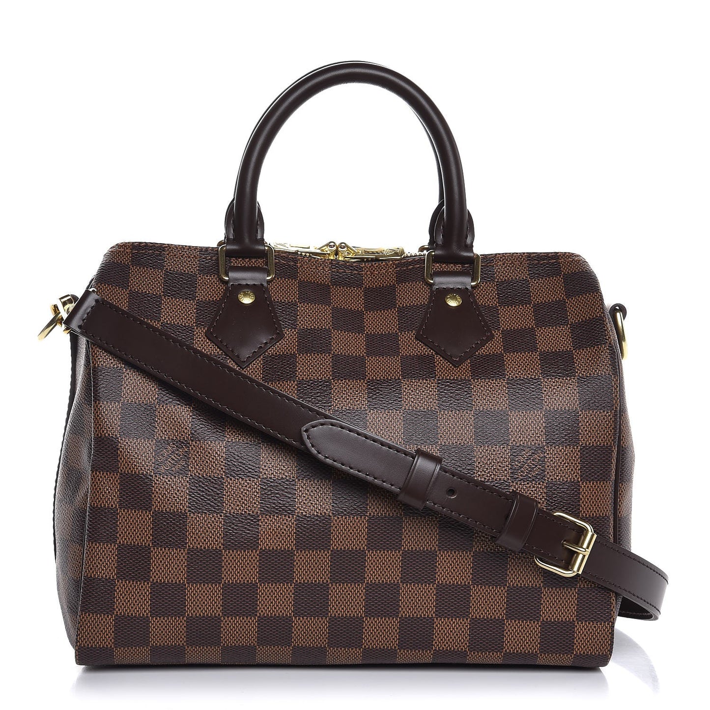 Damier Ebene Speedy Bandouliere 25