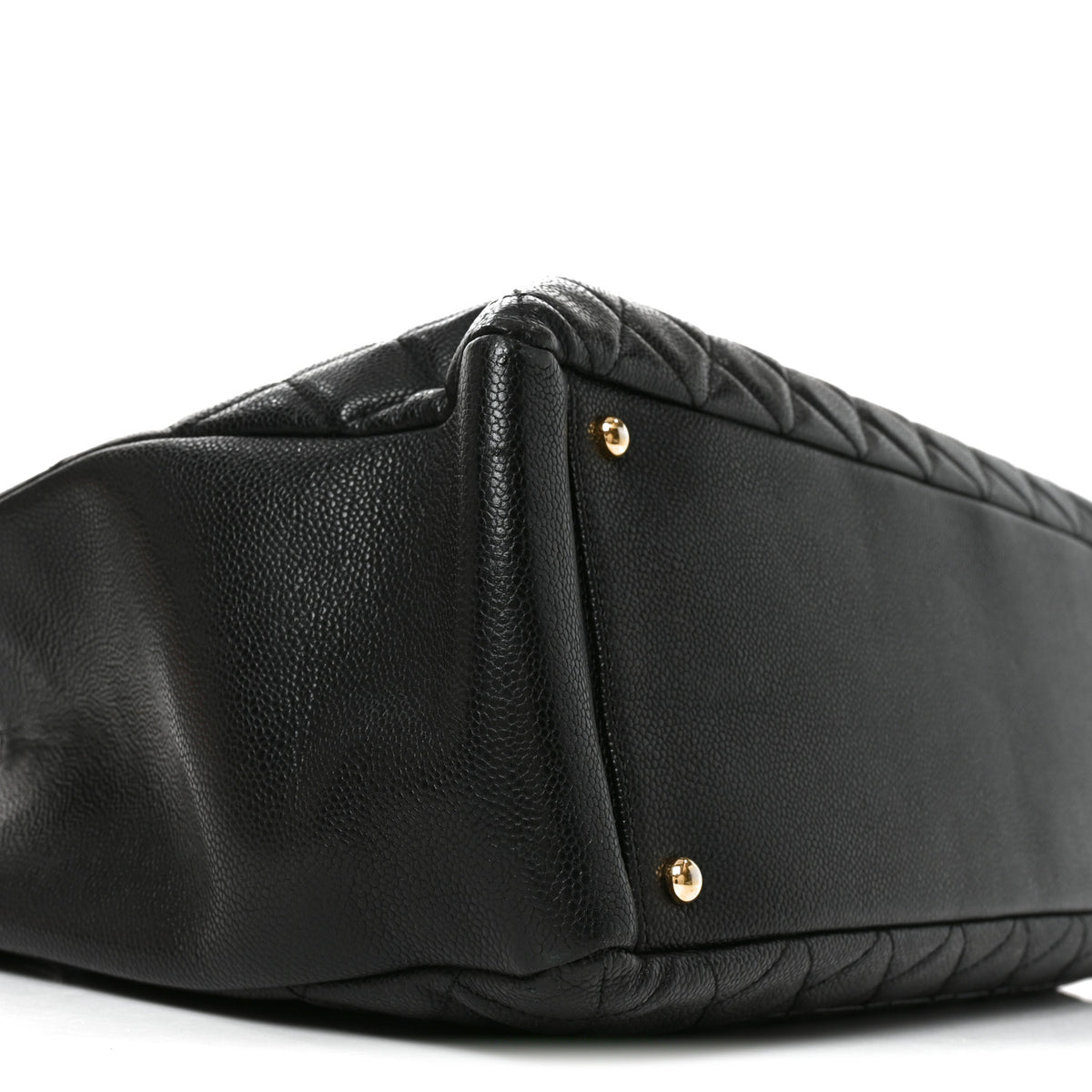 Chanel Caviar Quilted XL Grand Shopping Tote GST Black 9 of 10