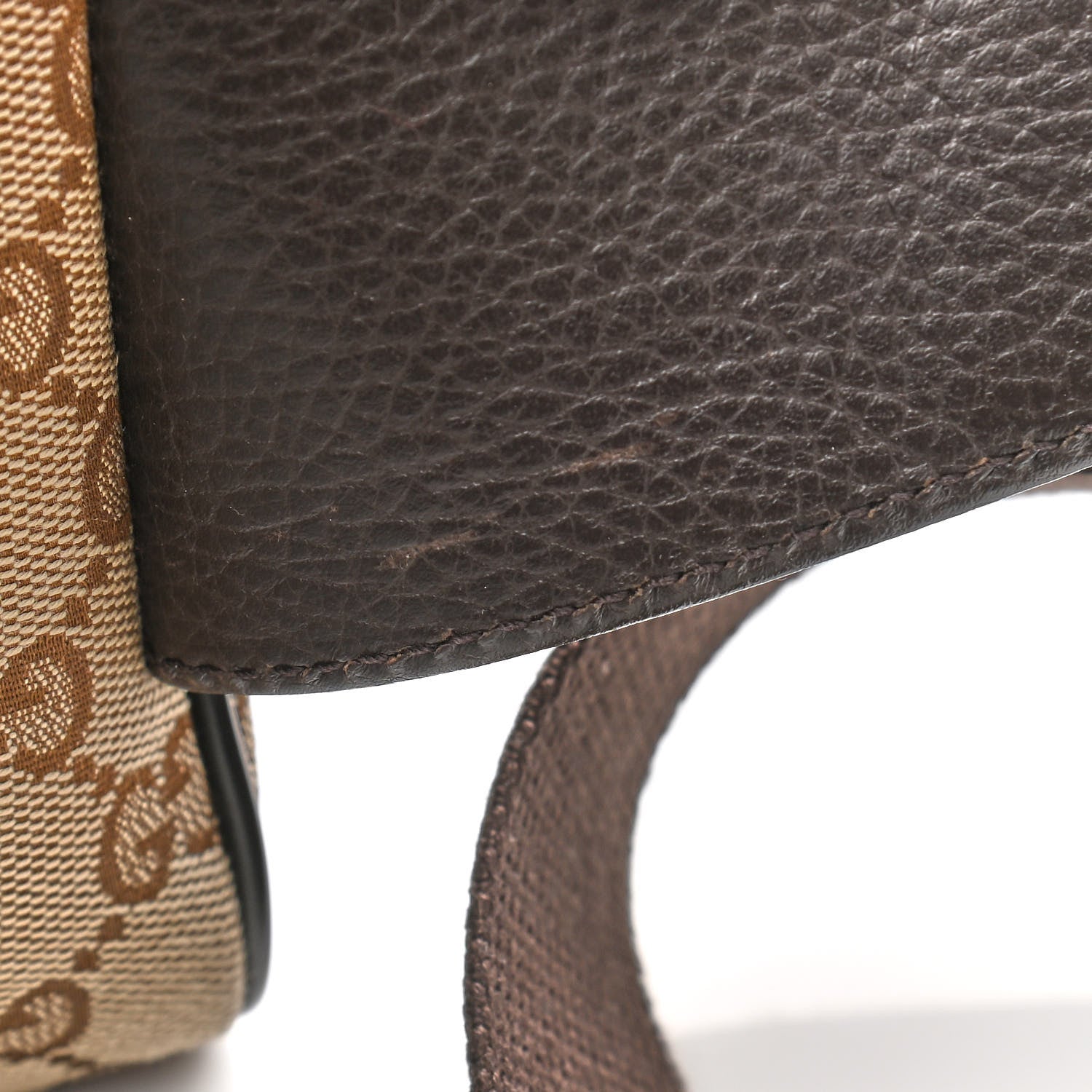 Gucci Monogram Belt Bag Dark Brown 12 of 12