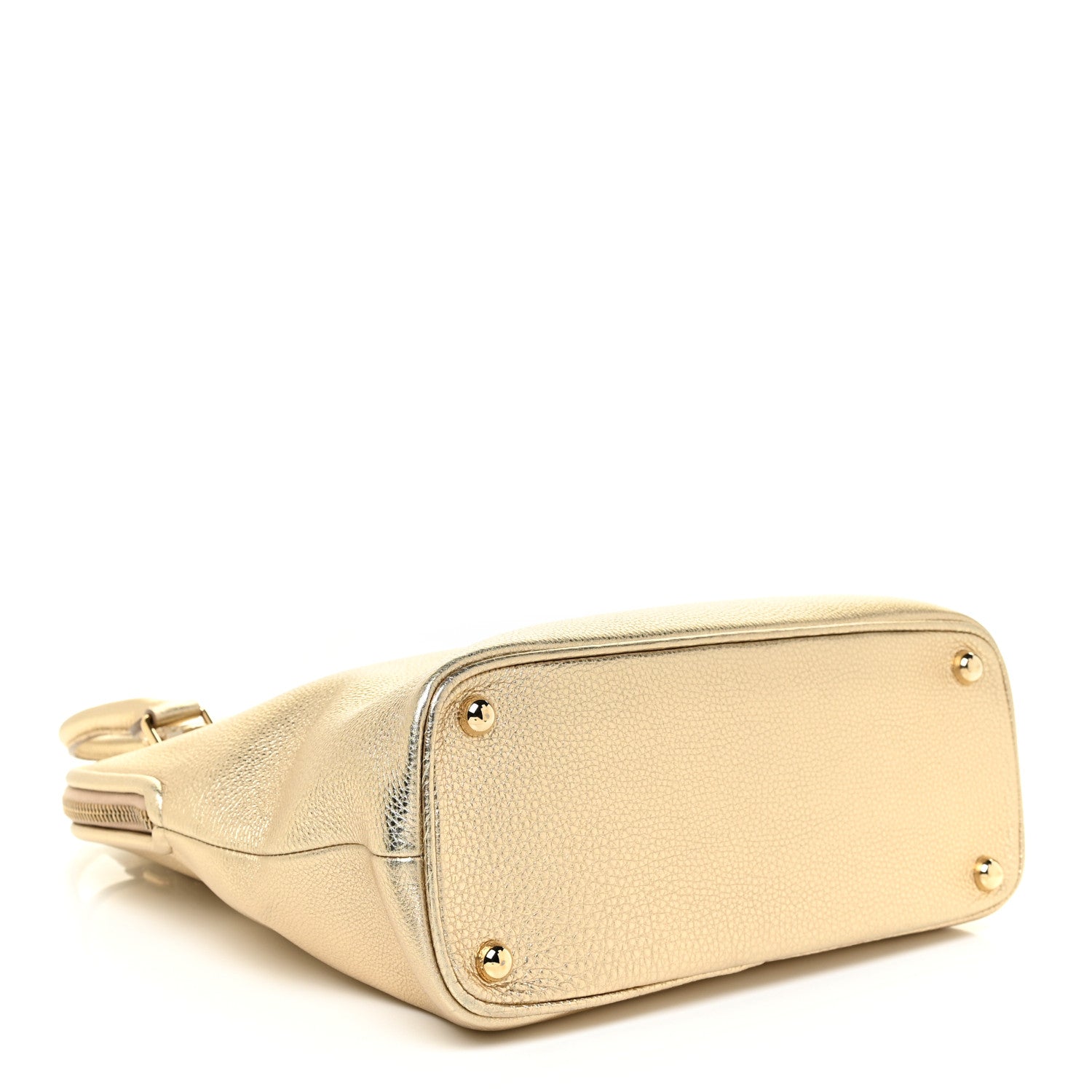 Burberry Prorsum Grainy Calfskin Medium Bloomsbury Gold 4 of 12